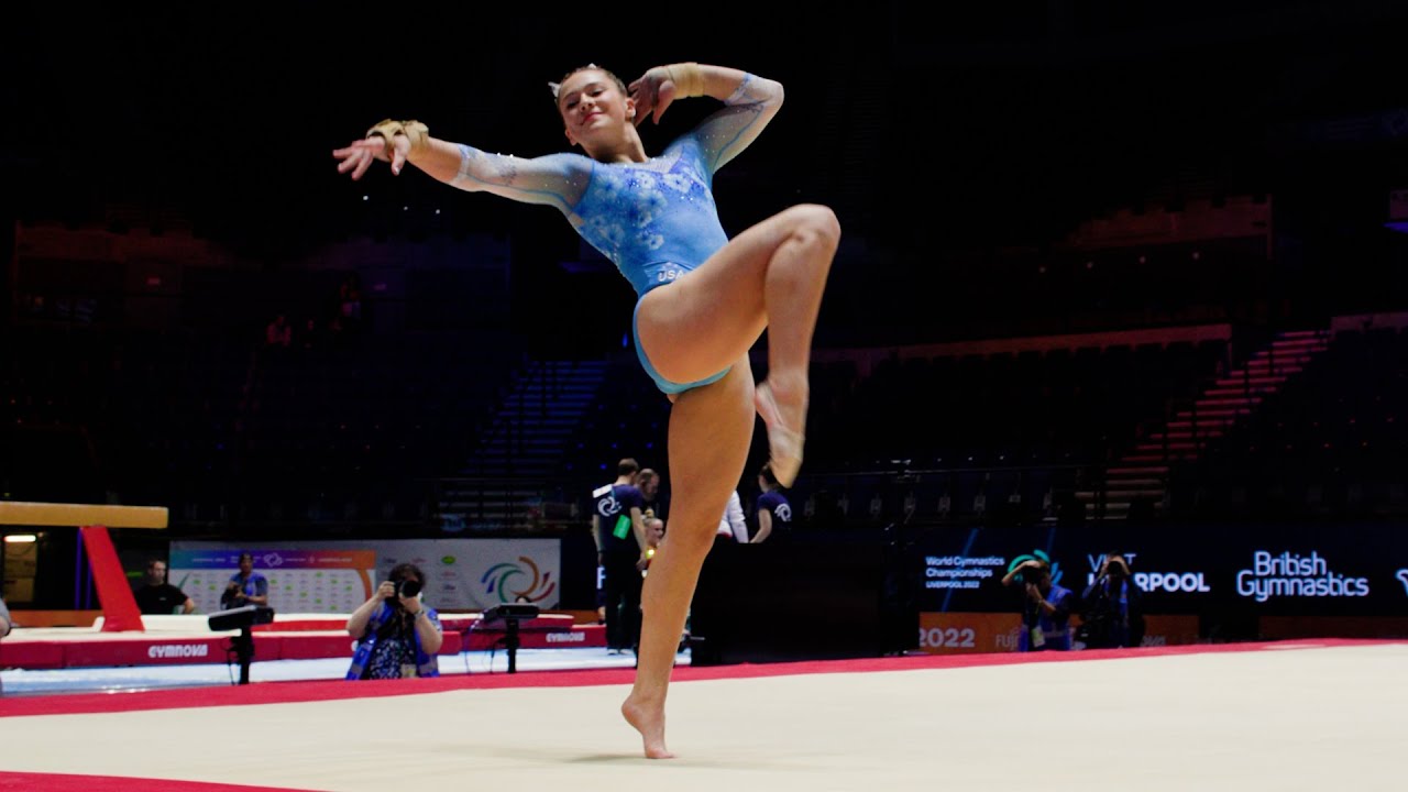 Lexi Zeiss (USA) - Floor Exercise - 2022 World Championships - Podium Training