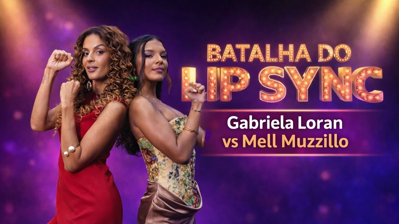 DOMING&Atilde;O COM HUCK-Batalha do Lip Sync: Gabriela Loran vs Mell Muzzillo(COMPLETO)