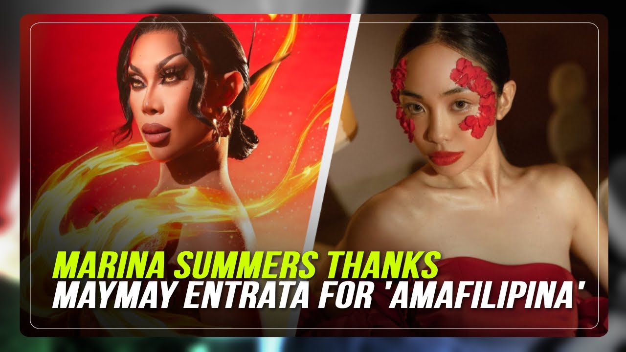 Марина Саммерс благодарит Мэймей Энтрата за «AMAFILIPINA»