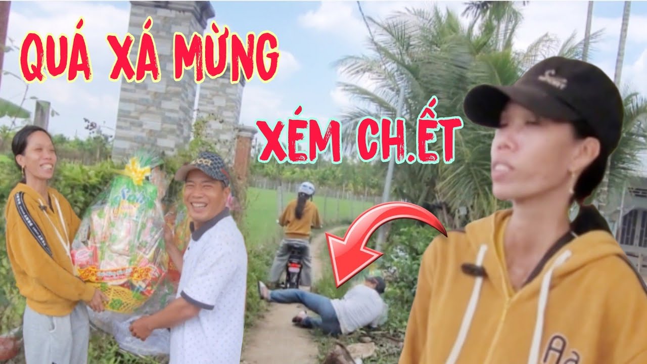 Vì Được Phần Quá Tết Trinh Khờ Phóng Xe Bạt Mạng Ai Xem Cũng Thót Tim| ÚT ĐỒNG THÁP 