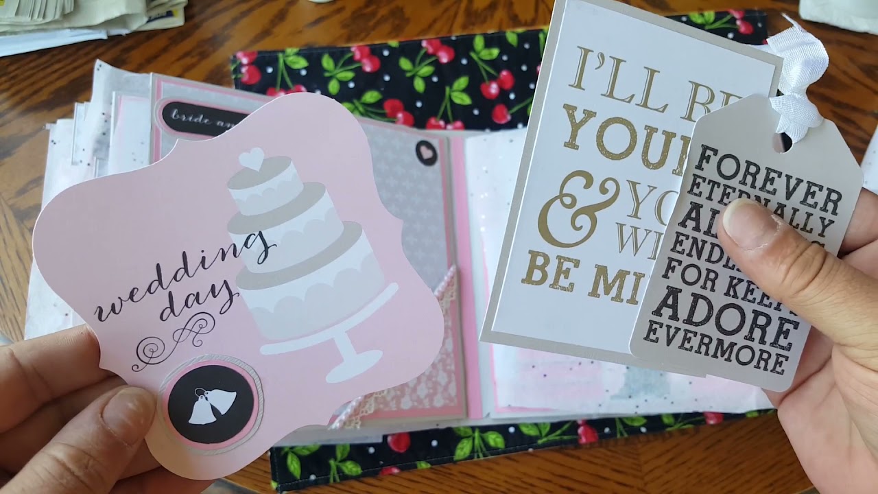 wedding mini album share