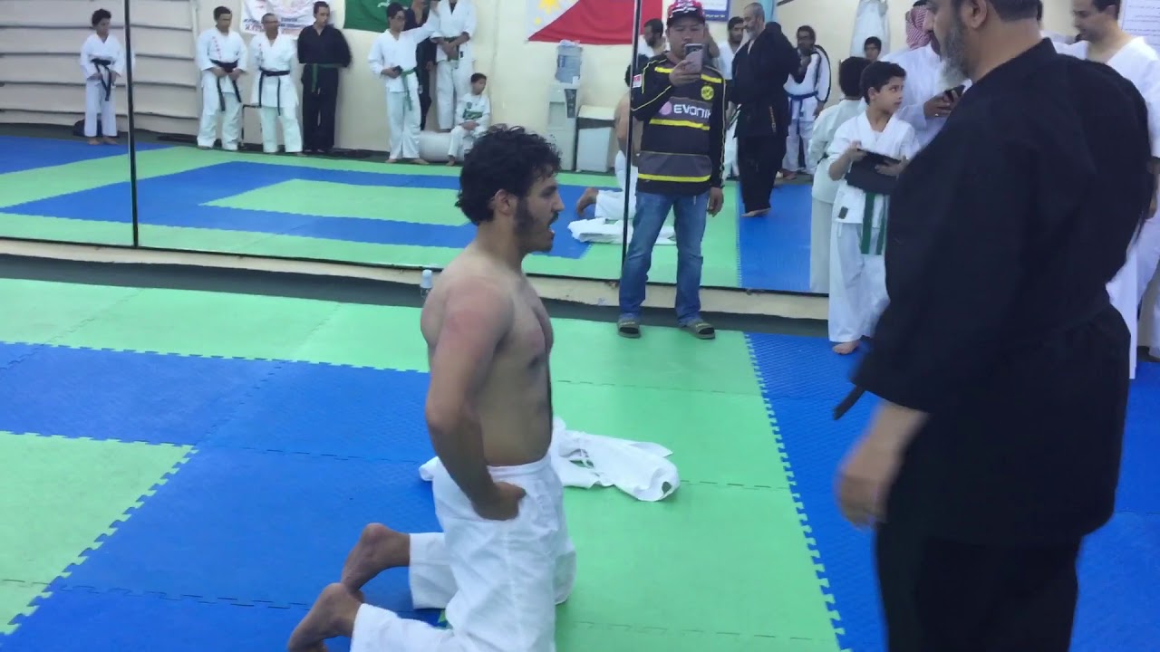 تعليق الحزام الأسود للاعب (فهد مسفر الوحوش) ماشاء الله