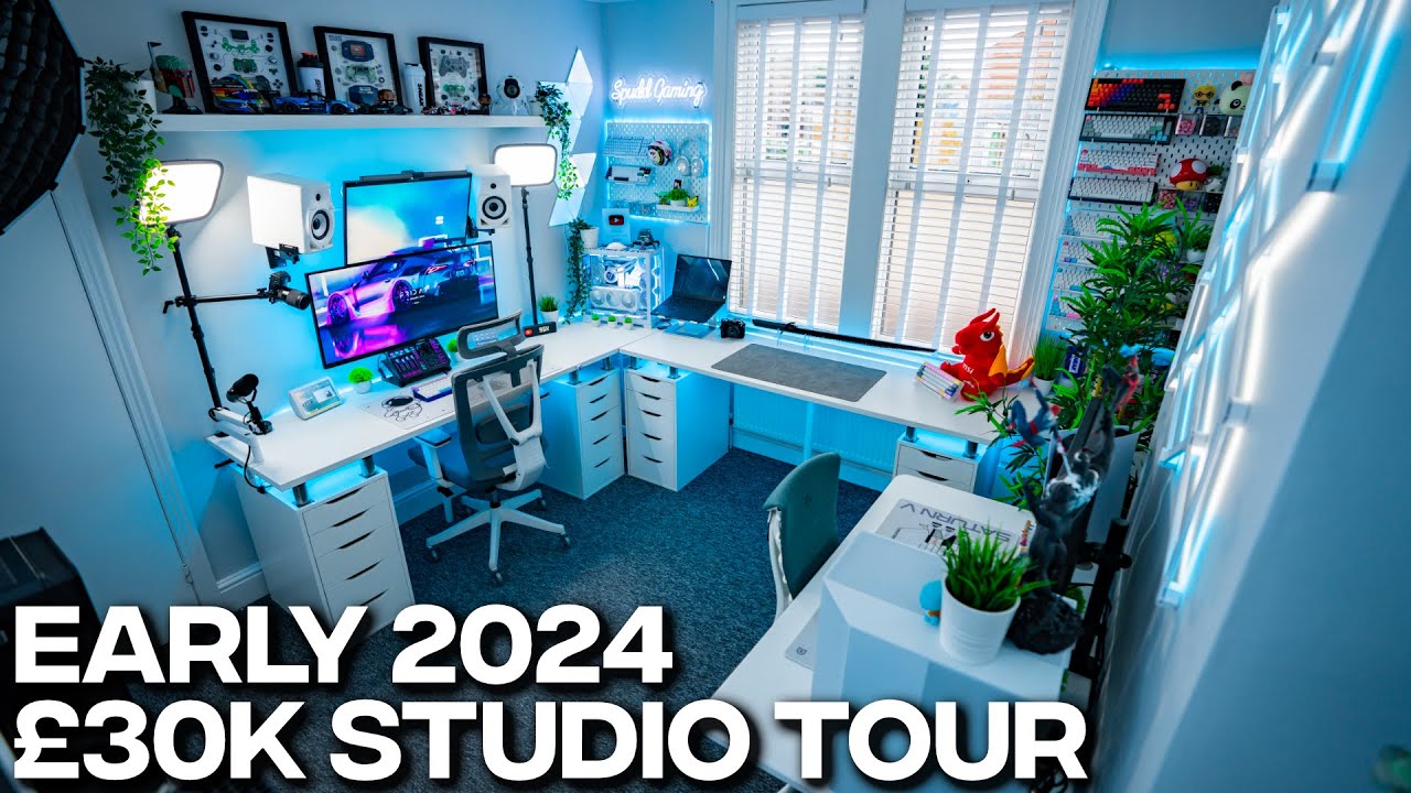 My Updated £30,000 Studio / Gaming Room Tour (Early 2024 Edition)