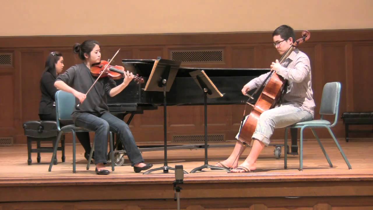Mendelssohn Piano Trio in D minor 2nd movement - Soul Piano Trio