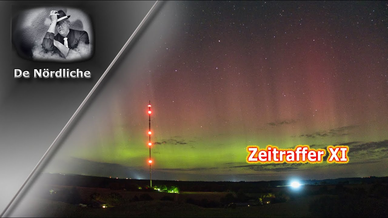 Zeitraffer XI    Nachts auf dem Bungsberg