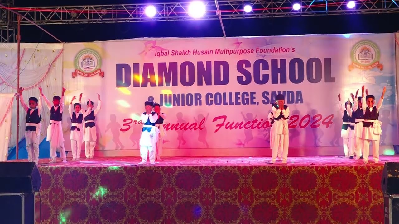 Dhupo me Tapti Zamino ke Sajde | 3rd Annual Function | Diamond School Savda 2024
