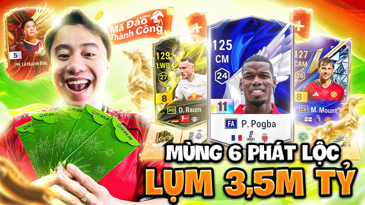 Vodka Quang | Tổng hợp mở CU +8 lụm Pogba FA +11 lụm 3,5 Triệu tỷ & Huỳnh Đức Prime +5 FCO