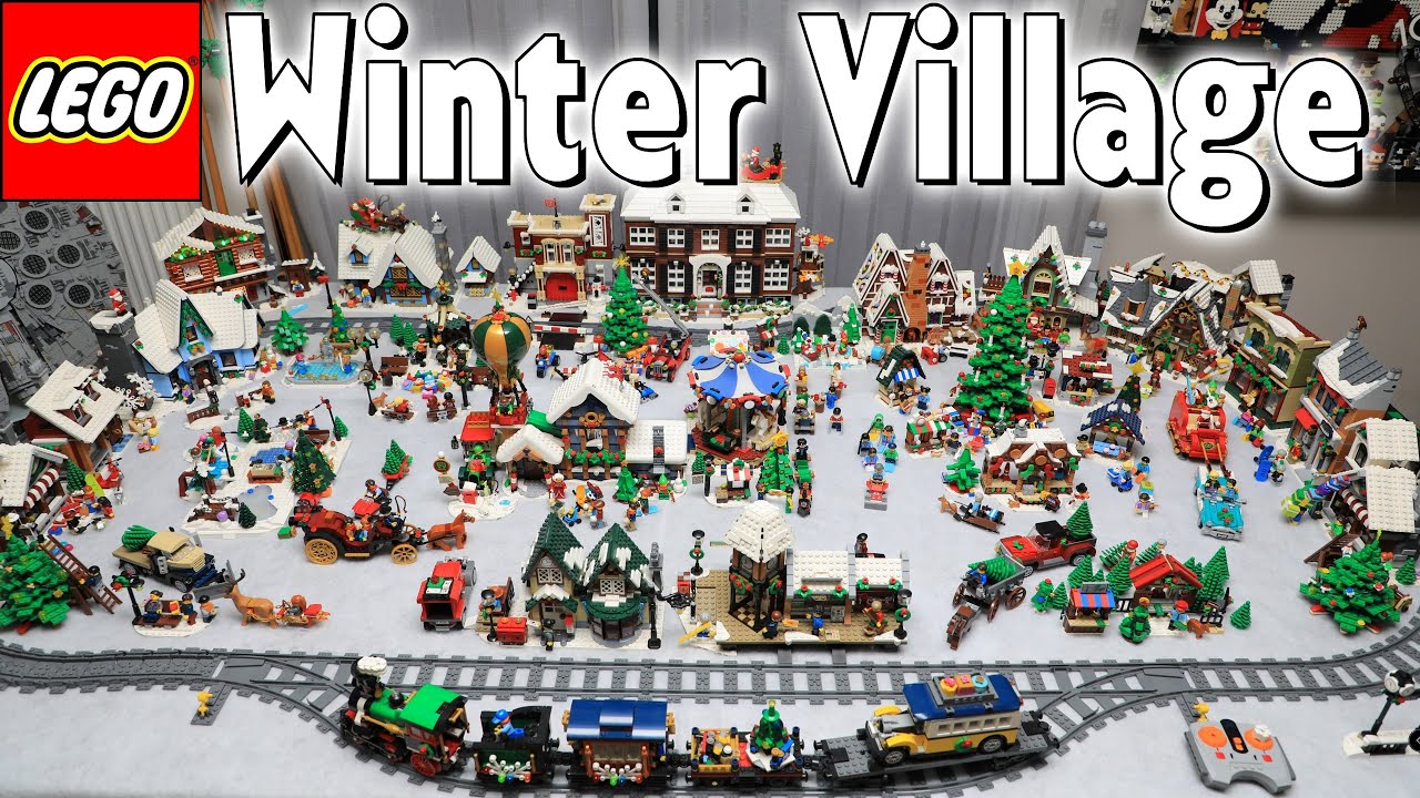 LEGO WINTERVILLAGE 2025 : conseils pour un village de Noël au top #christmas #village #winter #train