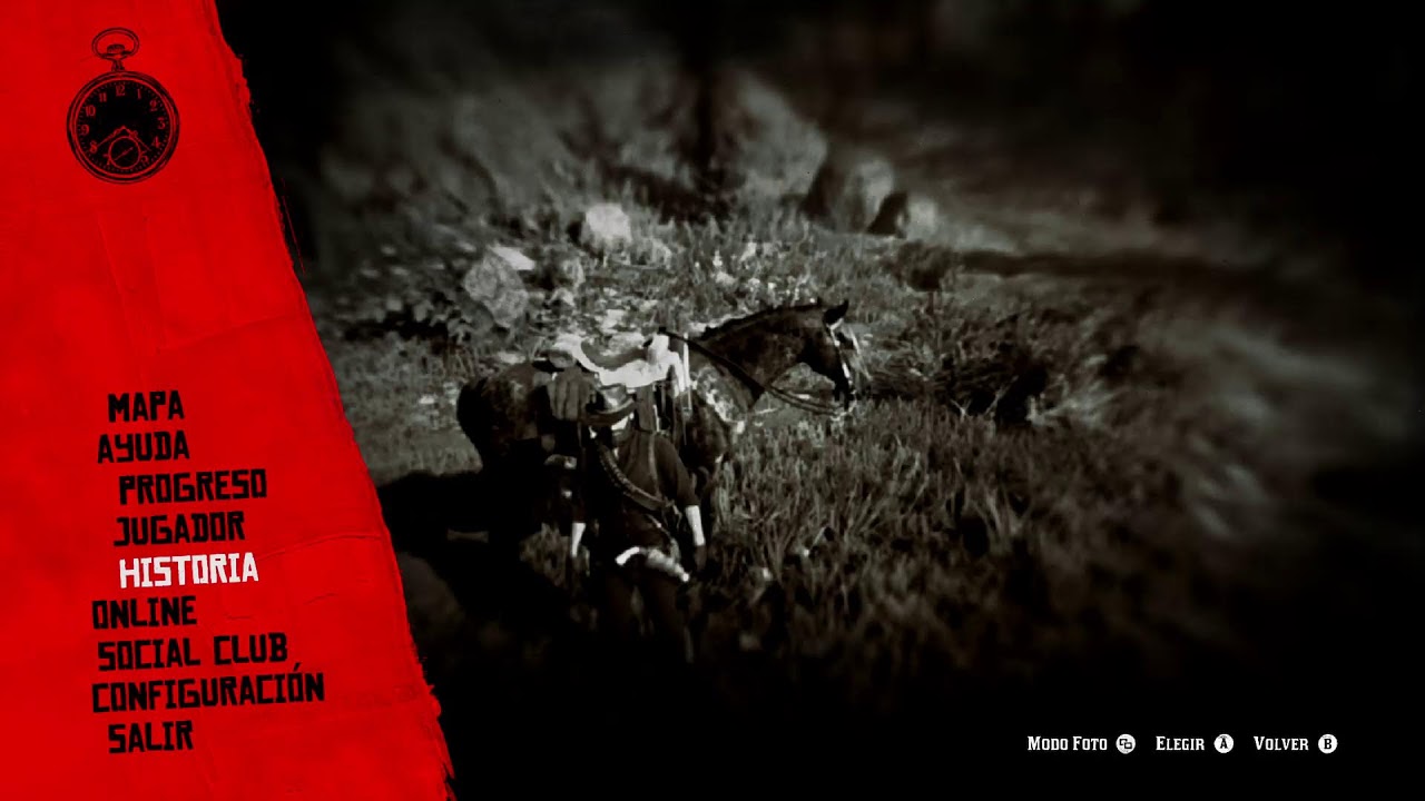 Explorando detalles en Red Dead Redemption 2