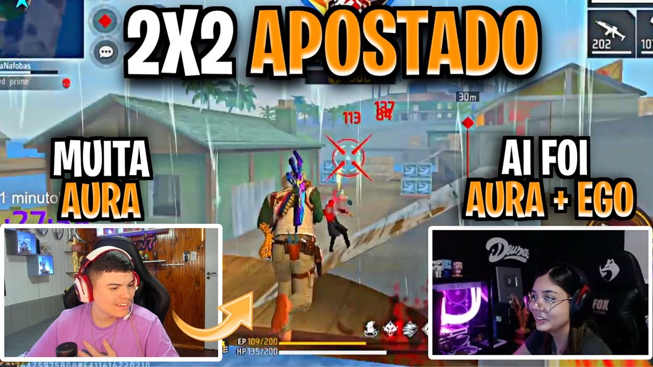 2x2 APOSTADO! PHZIN e DEUSA HUMILHARAM nas 3 MD1! FARMARANDO vs ALEATÓRIOS!