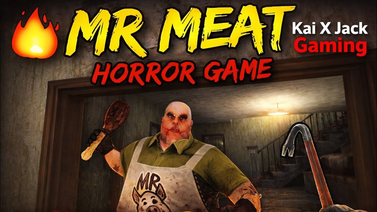 Kya Main Bach paunga is pagal killer se 😨|Mr meat horror gameplay| #mr.meat #kaixjackgaming