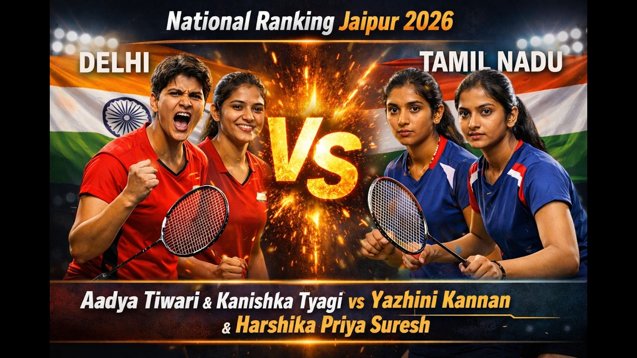 GDU17 Aadya Tiwari / Kanishka Tyagi [DLI] Vs Yazhini Kannan  Harshika Priya Suresh [TN] Jaipur 2026