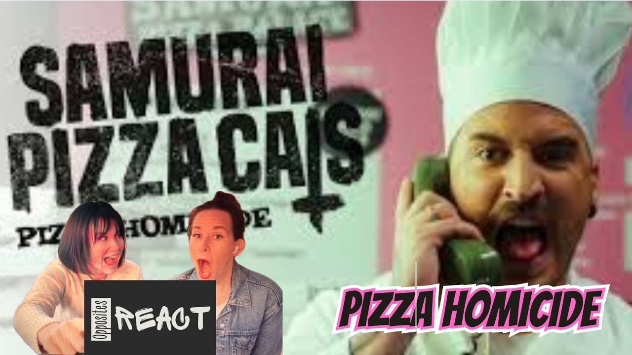 Middle Aged Moms FIRST TIME Reacting to Samurai Pizza Cats - Pizza Homicide!
