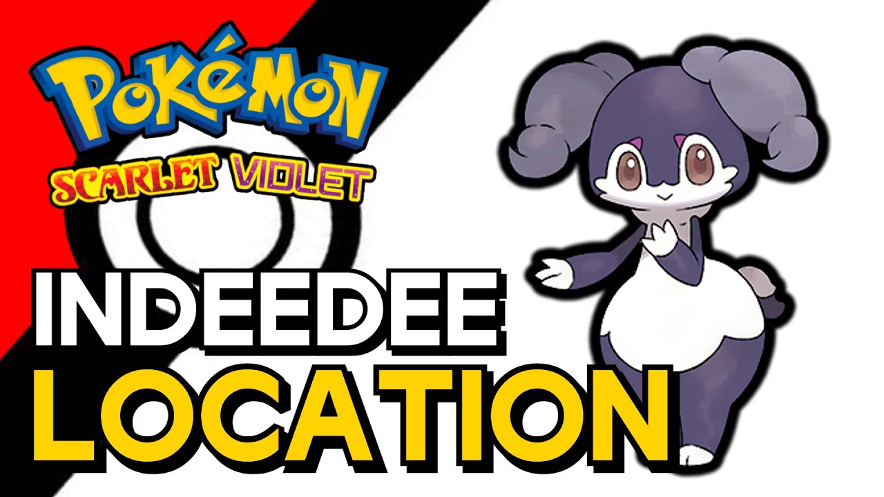 Pokemon Scarlet & Violet - Indeedee Location