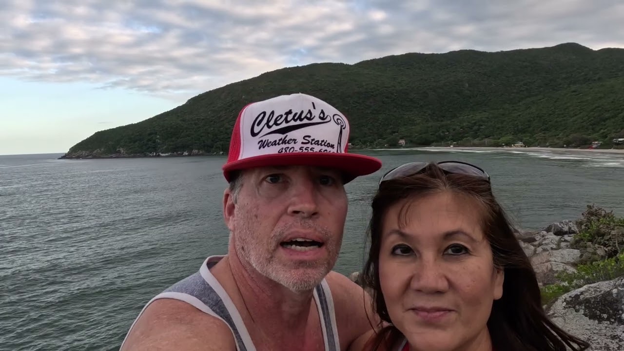 Arrival to Florianopolis and evening walk on Armacao  Beach area