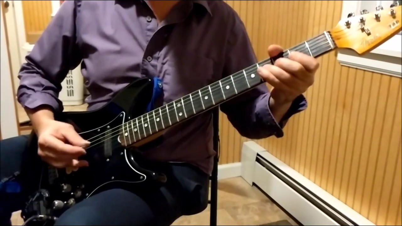 Tony Spada-soloing over Metal backing Track