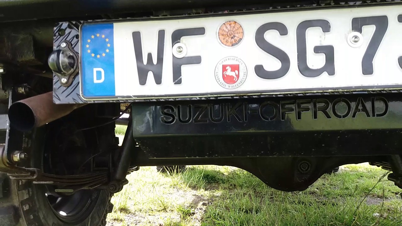 Projekt -Raptorrising- Raptor liner UPOL Suzuki Samurai Walkaround Part 2