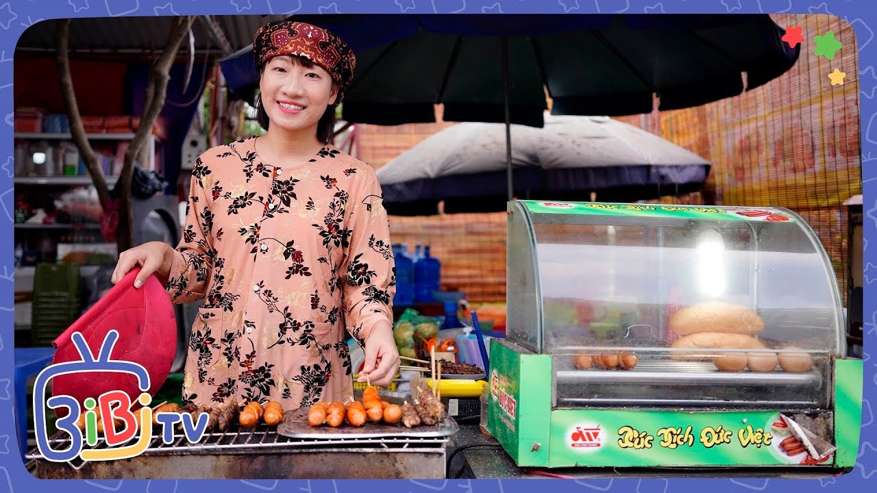 Tr&ograve; Chơi B&agrave; Tuyết B&aacute;n Đồ Ăn ❤ BIBI TV ❤