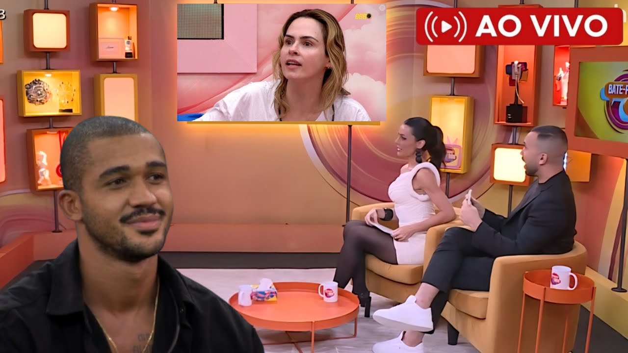 BATE-PAPO BBB: MATHEUS É DESMASCARADO AO VIVO E SURTA AO SABER QUE ANA PAULA VIROU FAVORITA BBB 26