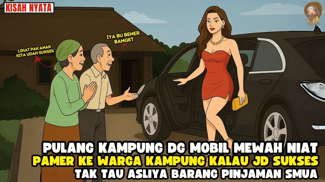 PULANG KAMPUNG BAWA MOBIL MEWAH UNTUK PAMER TAKJ TAU HASIL PINJAM  II SINETRON AZAB
