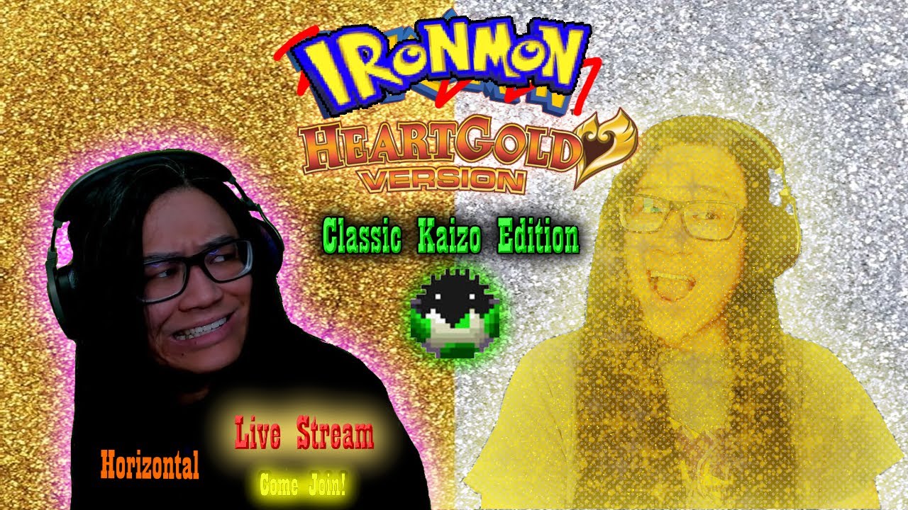 (Horizontal) 💛Classic Kaizo ironMON HGSS🤍 by @iateyourpie 1,568+ attempts