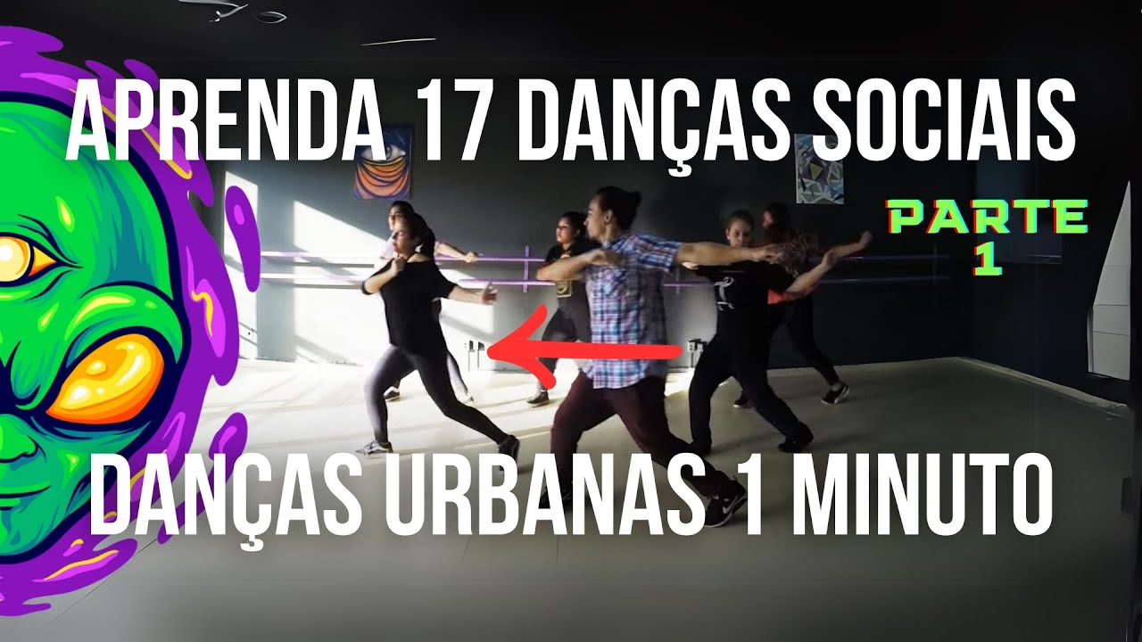 Tutorial Danças Urbanas I Aprenda 17 Danças Sociais Part 1