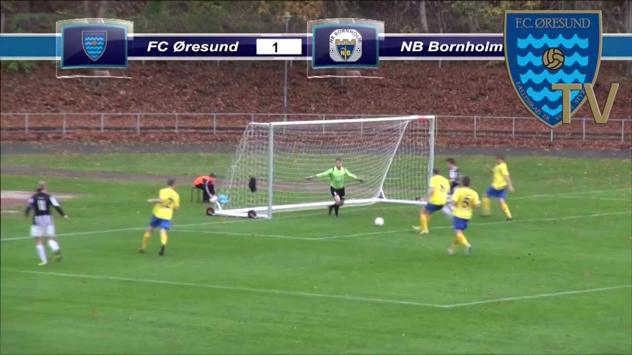 FC &Oslash;resund - NB Bornholm - Danmarksserien den 26.10.2013