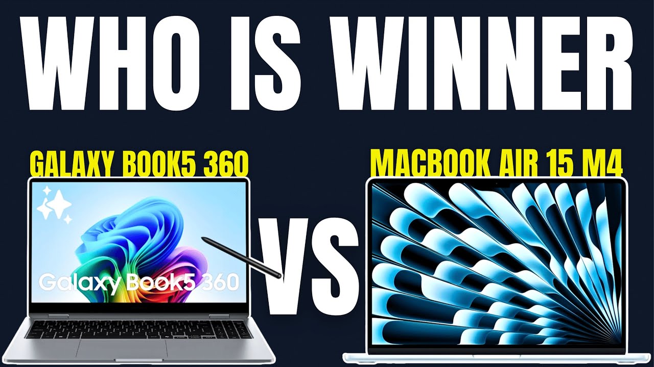 samsung galaxy book 5 360 vs macbook air m4 🤑💰