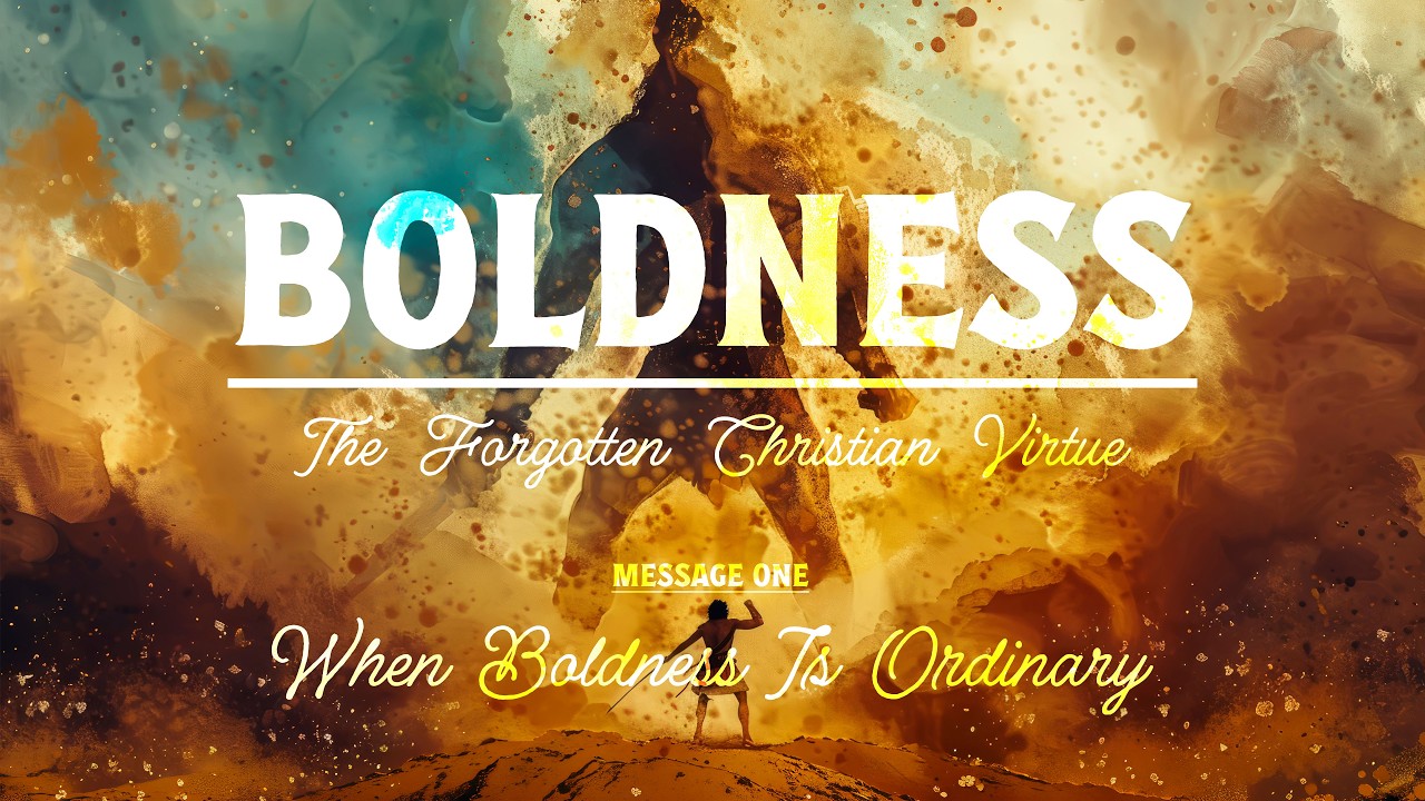 Boldness (Message One: When Boldness Is Ordinary)