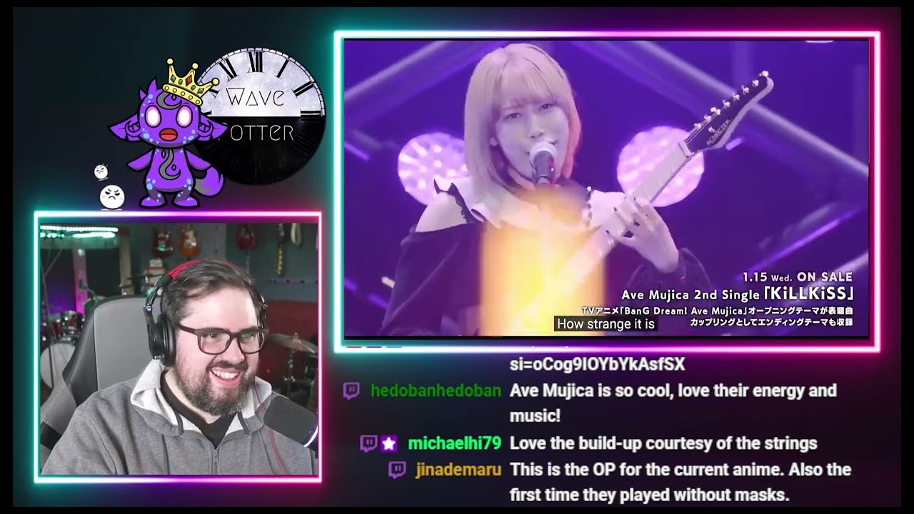 Music teacher reacts to Ave Mujica「KiLLKiSS」