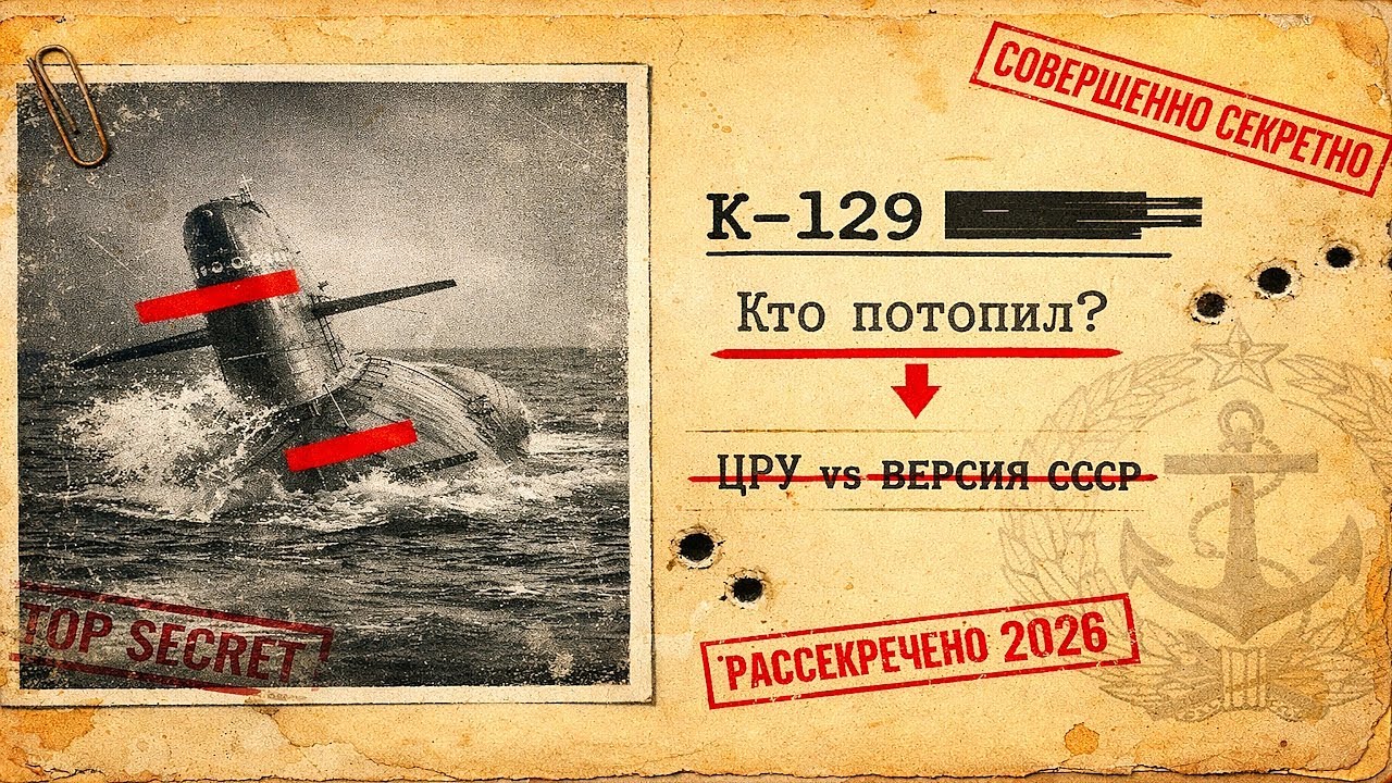 К-129: Кто потопил советскую подлодку? Операция ЦРУ 