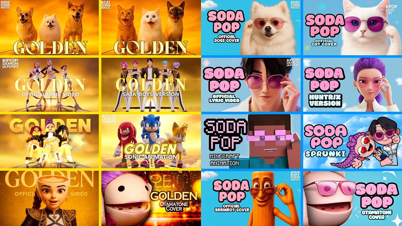 Would You Rather? 🎵 Golden vs Soda Pop All different versions - 🔥KPop Demon Hunters Song Quiz