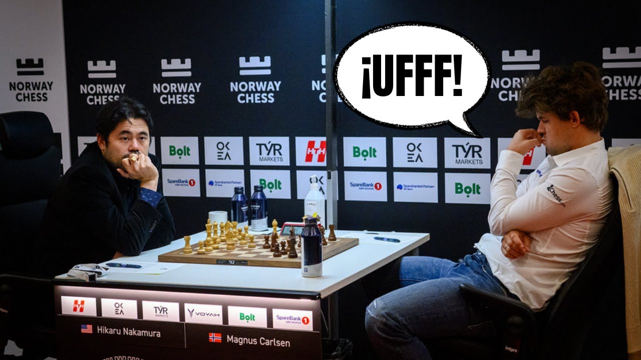 ¡¡¡NO VAS A CREER CÓMO TERMINÓ ESTO!!! 🤯: Nakamura vs Carlsen (Norway Chess 2025)