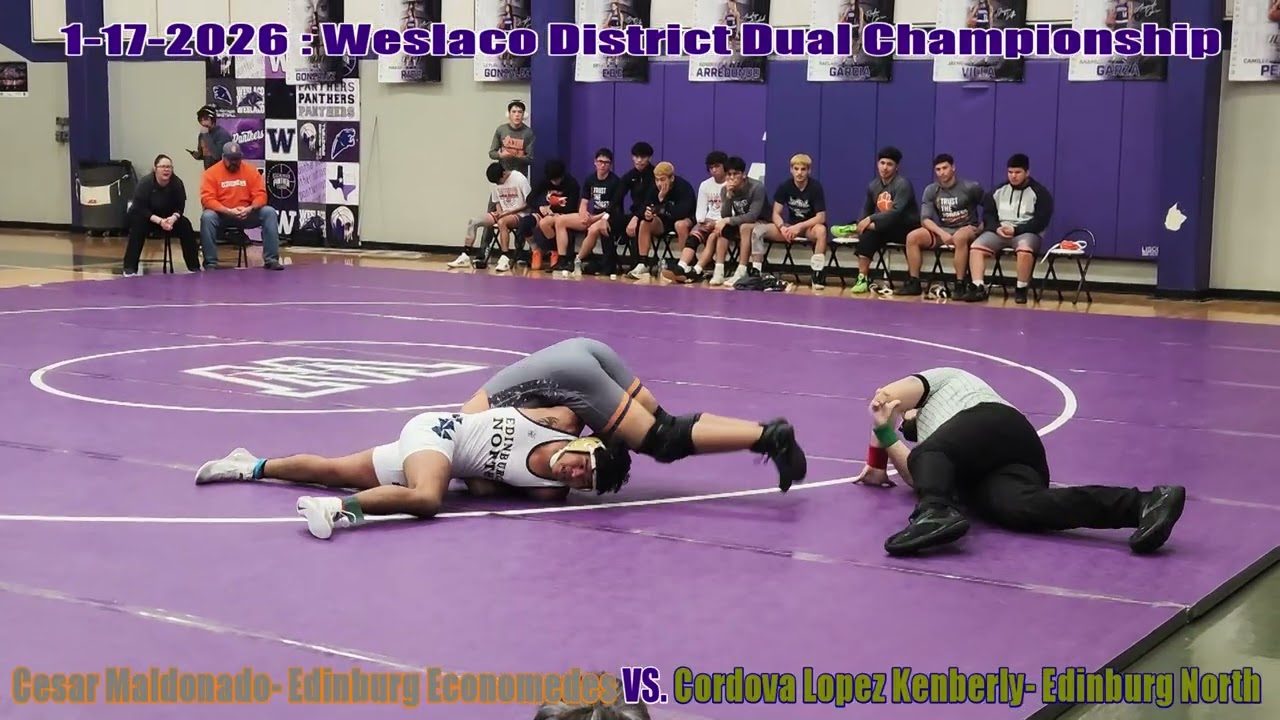 1-17-2026_7- Cesar Maldonado- Edinburg Economedes VS. Cordova Lopez Kenberly- Edinburg North
