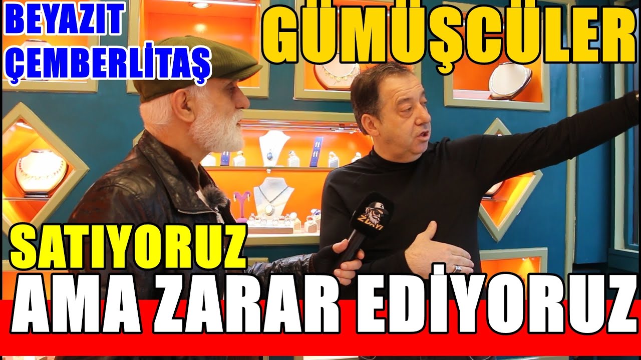 GÜMÜŞ PİYASASI | KAPANAN ATÖLYELER OLDUKÇA FAZLA #zdayı #sokakröportajları #piyasalar