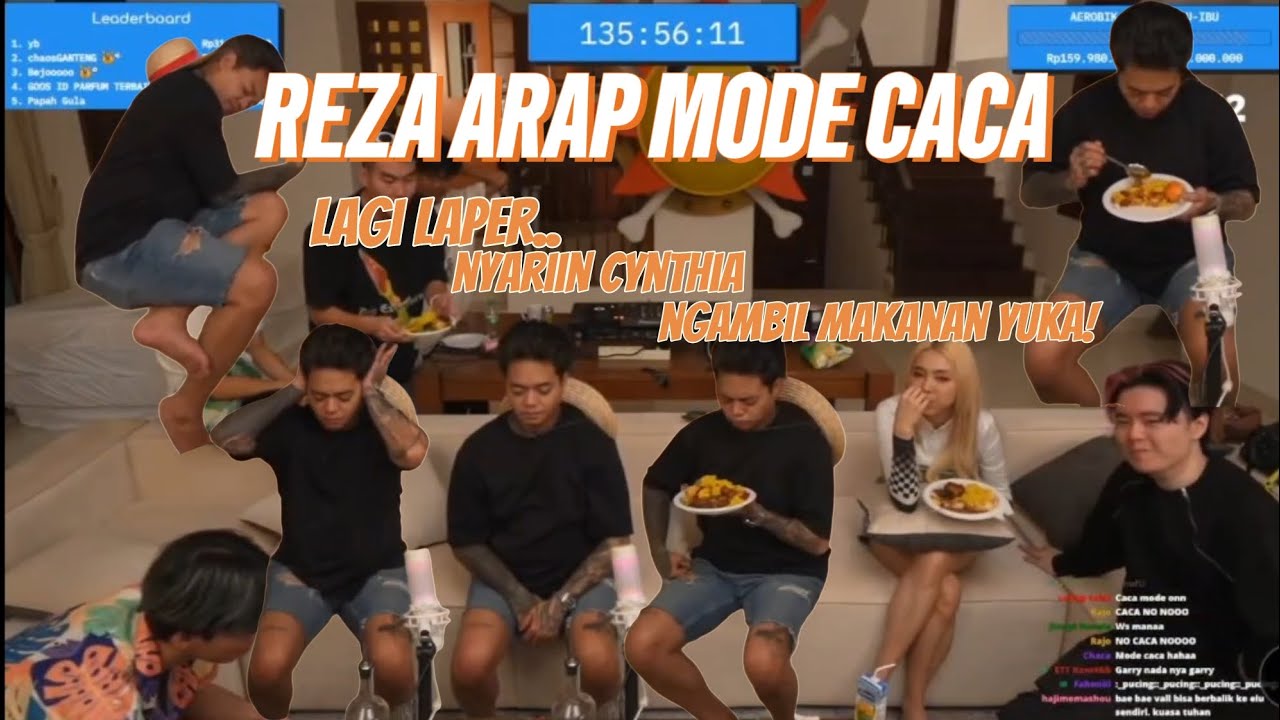 REZA ARAP MODE CACA!! | LIVE STREAMING MARATHON SEASON 2 #marapthon2 @yb