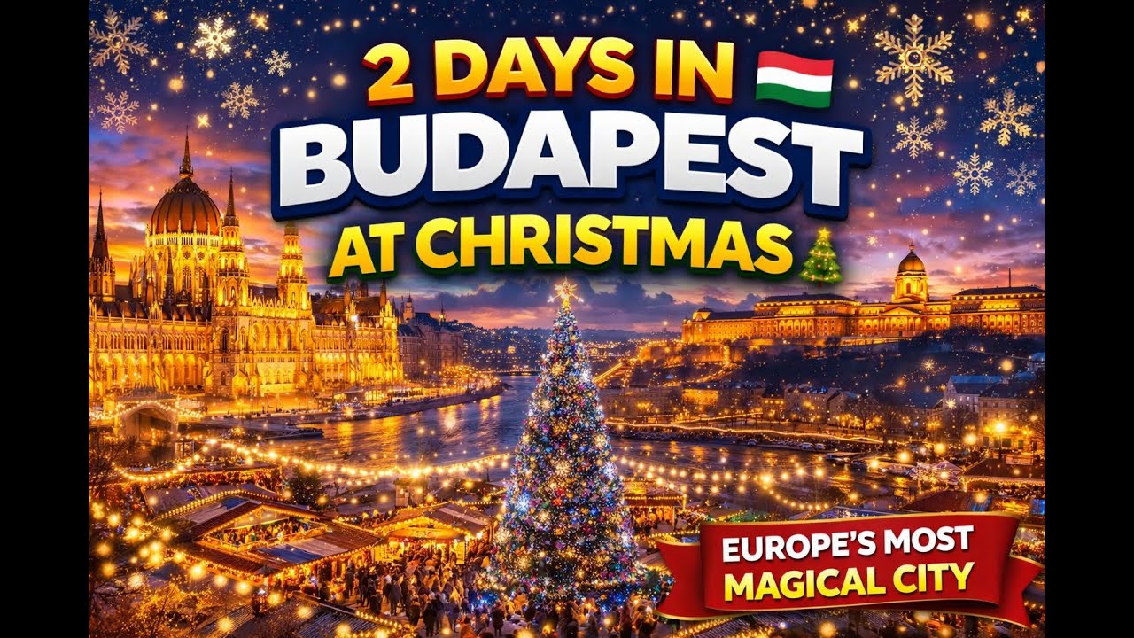2 Days in Budapest at Christmas 🎄 | Europe’s Most Magical Christmas City 🇭🇺