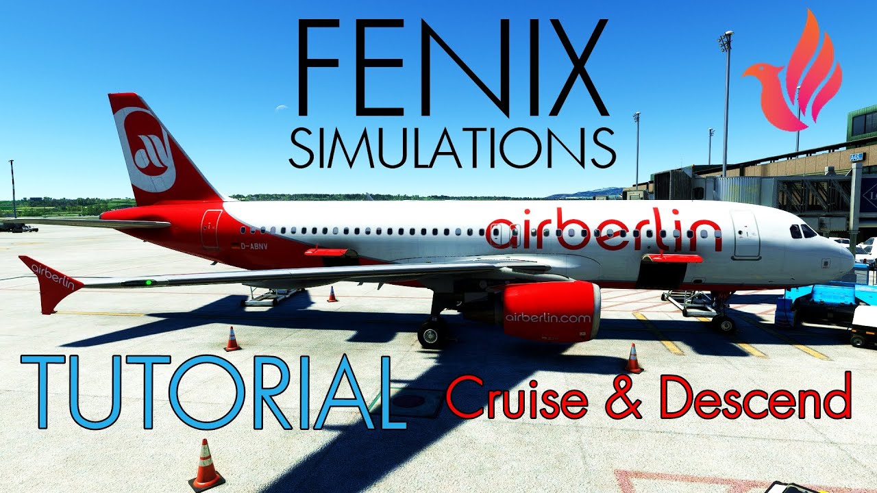 Fenix A320 Tutorial: Komplettflug von Zürich nach Leipzig - Teil 4: Reiseflug und Anflug