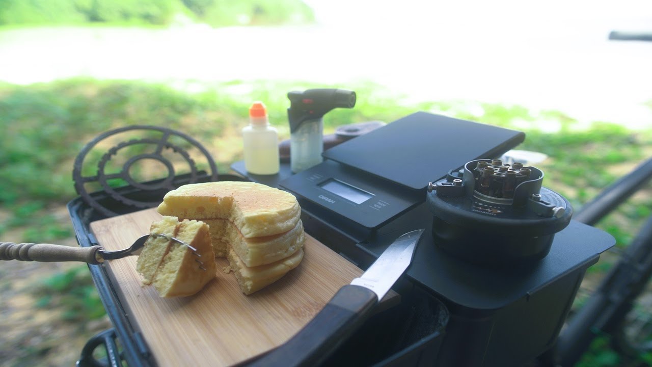 Stanley Lunch Box Cooking ☕️🥞 Fluffy Hotcakes & Coffee | Ambient Sounds