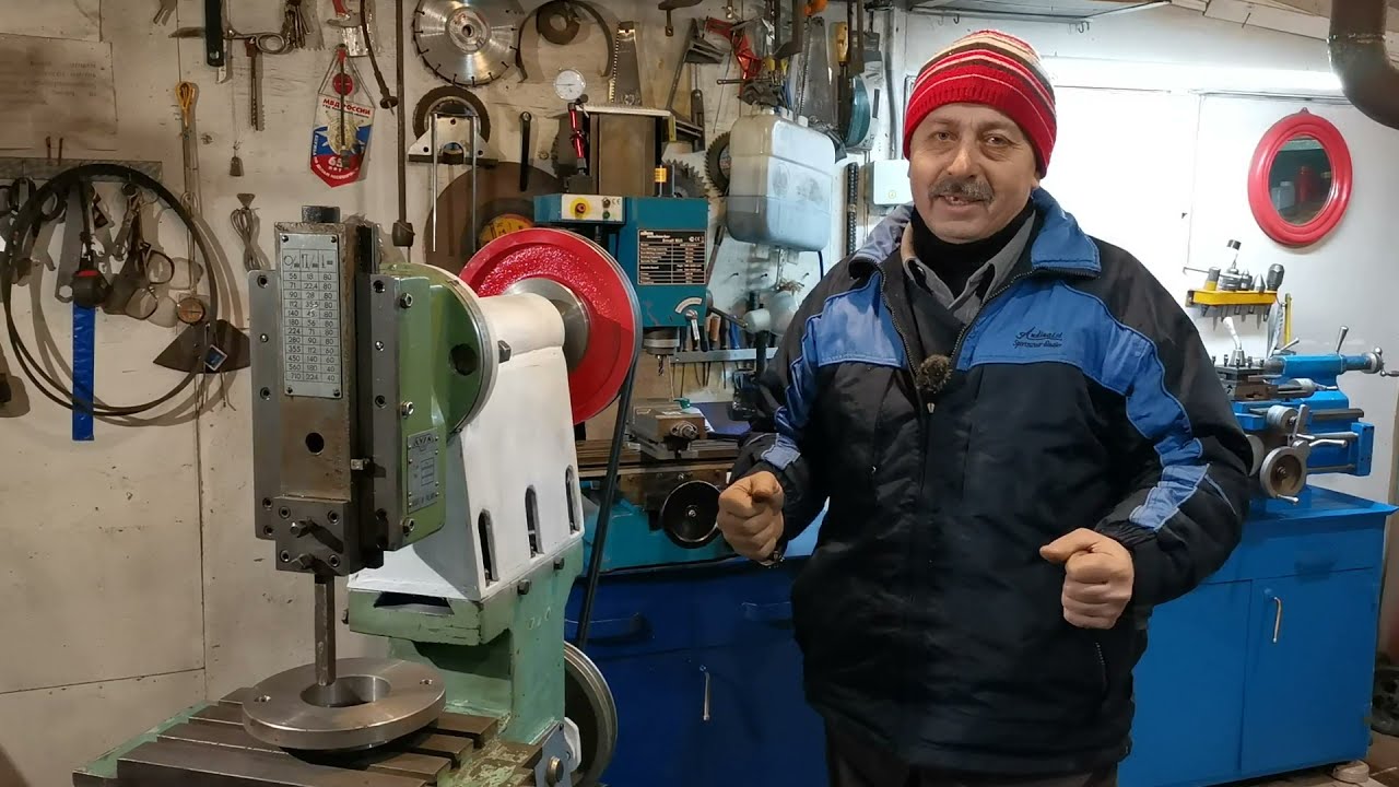 Самодельный долбежный станок по металлу. Продолжение  ч.2