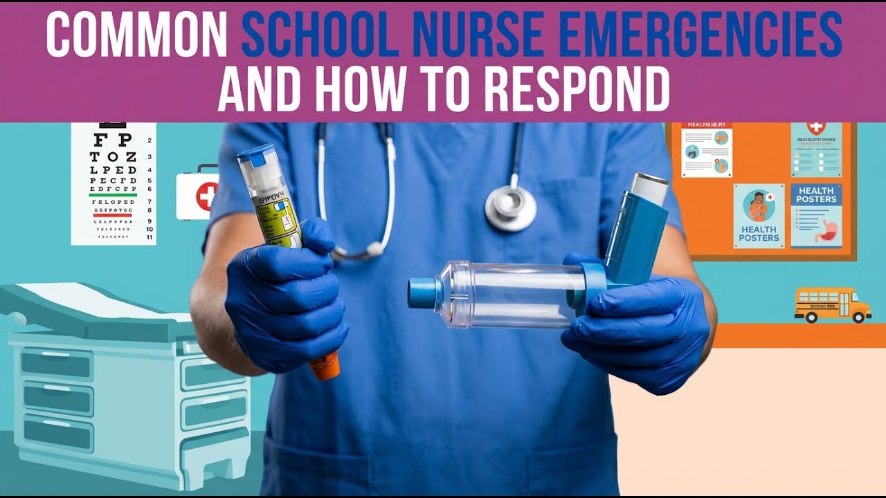 Common School Nurse Emergencies and How to Respond
