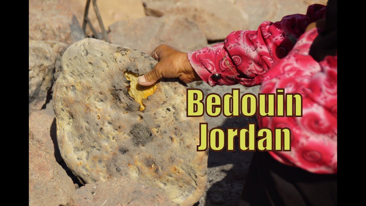 Visiting a Bedouin Home to drink coffee, tea and eat bread inside of the tent in Jordan (بَدَوِي)