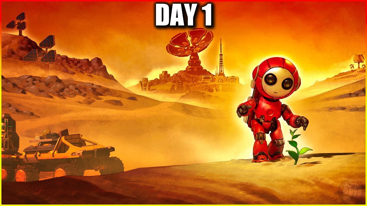 Day 1 Terraforming a Dead Planet in This Open World Survival Game...