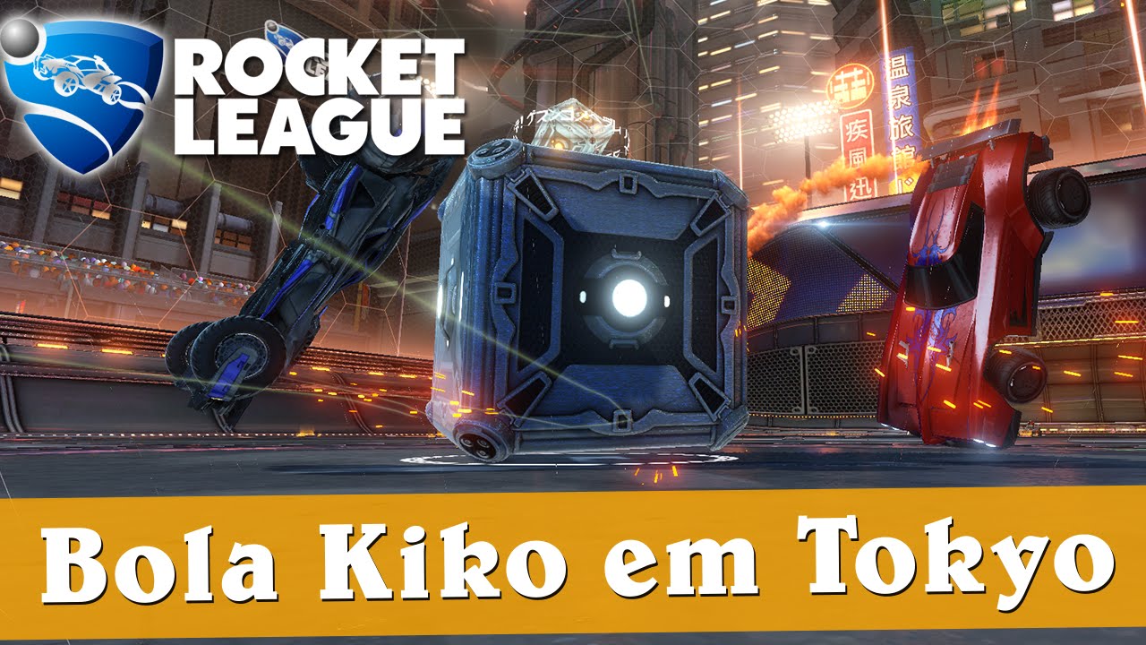 ROCKET LEAGUE: BOLA CUBO NO MAPA DE TOKYO