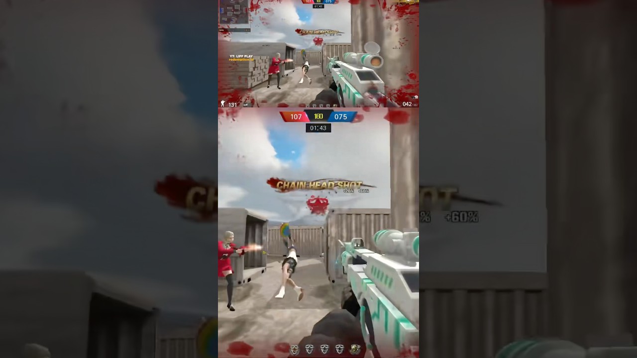 Белый тигр: автоматический хедшот без отдачи?!! - Pointblank Indonesia #pbindonesia #gbassistpoin...