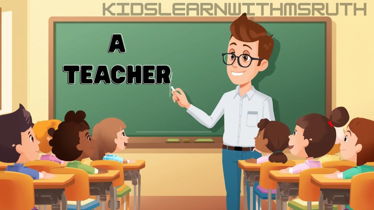 Guess the Job |Learn Professions for Kids | A Teacher 