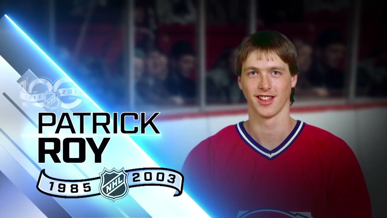 Patrick Roy | 100 Greatest NHL Players (first 100 years) | 2017
