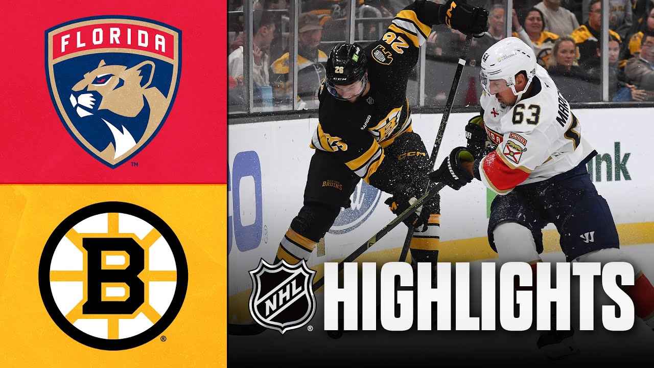 NHL Highlights | Panthers vs. Bruins | October 21, 2025