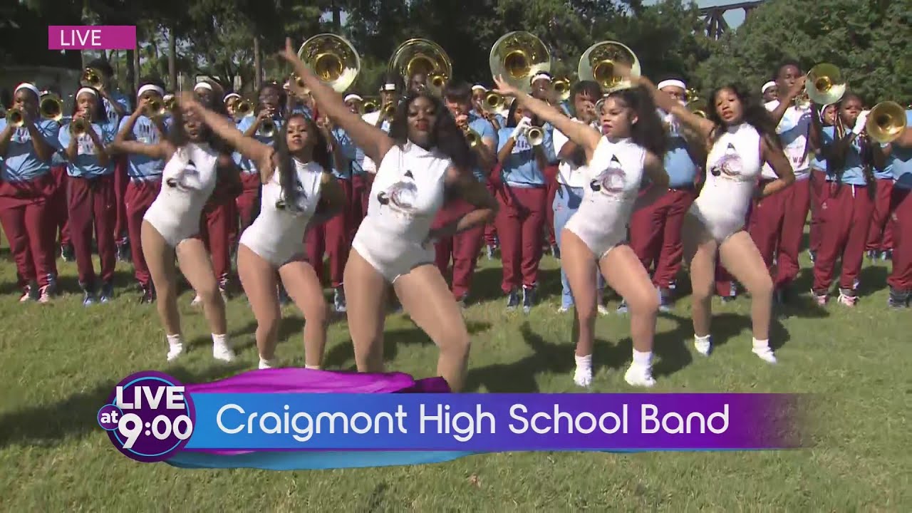 Craigmont H.S. Band performance of Nathan Davis, Jr.'s hit 'Woke Up This Morning'