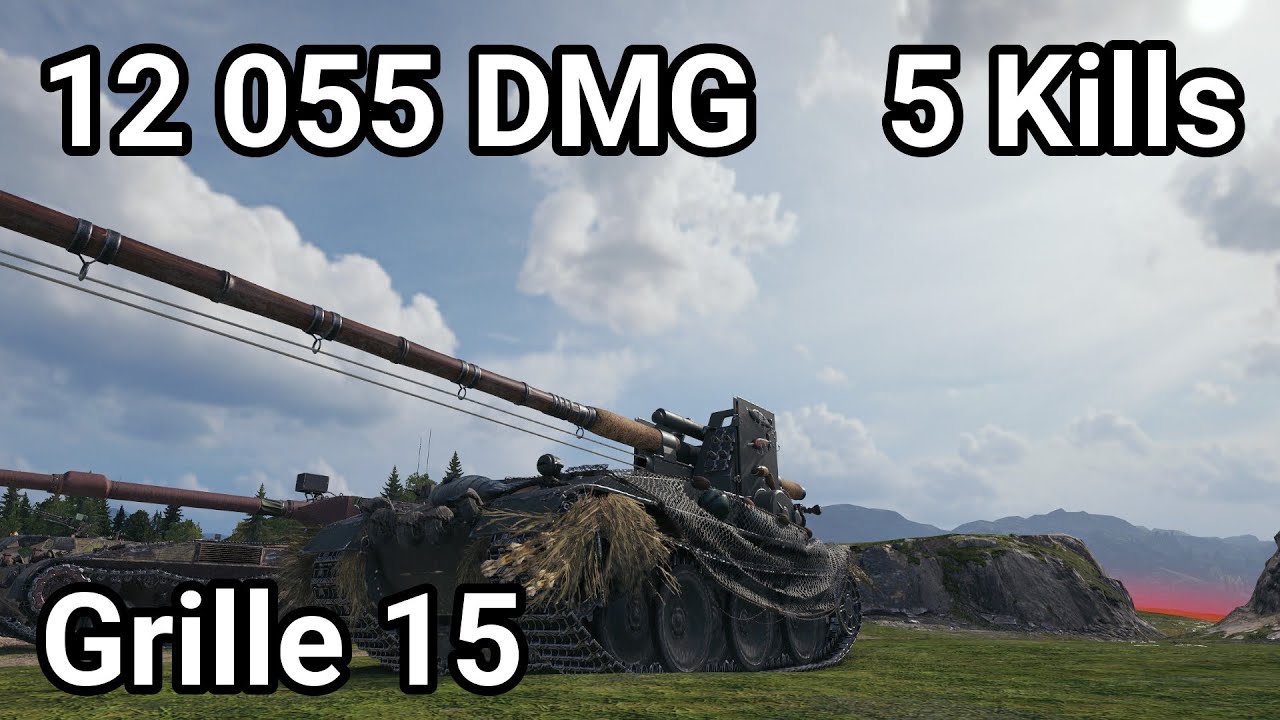 GRILLE 15: 12K DAMAGE - THE ULTIMATE SNIPER RECORD? | World of Tanks